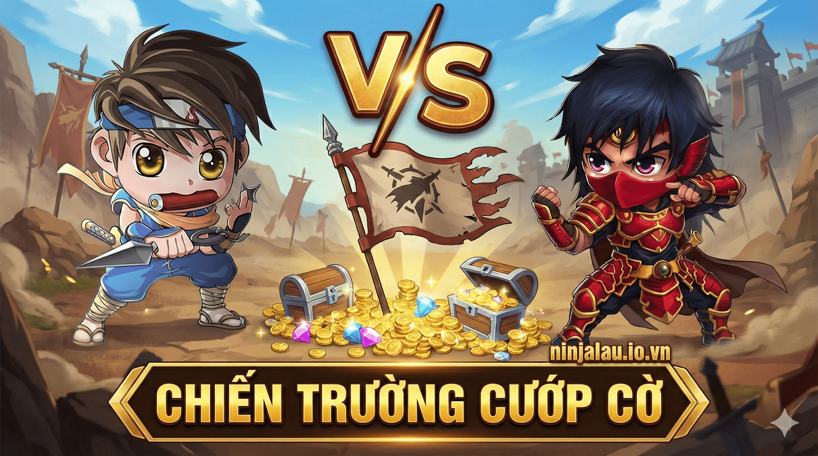 Cập nhật chế độ chơi hoàn toàn mới "Chiến trường cướp cờ"